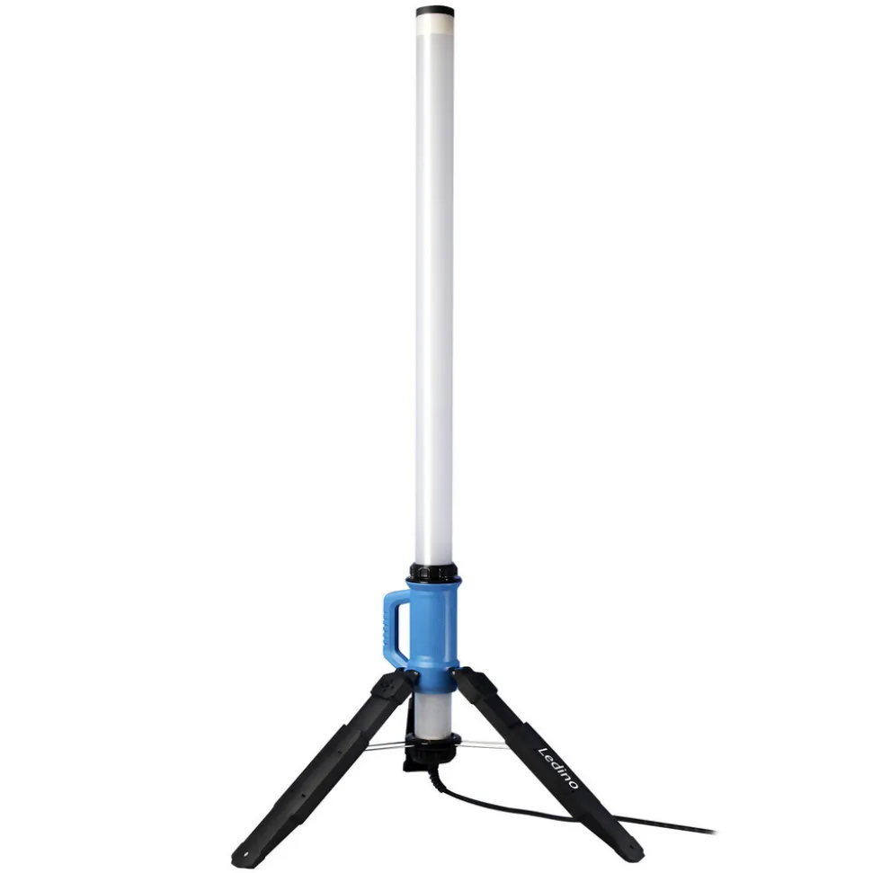 Rath LED-lyssøyle, 130 W, IP69, sammenleggbar