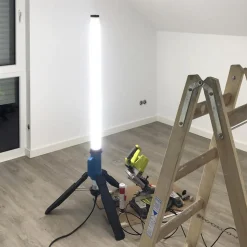 Rath LED-lyssøyle, 130 W, IP69, sammenleggbar