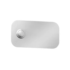 Rektangulær ringplate i stål