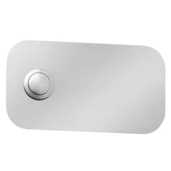 Rektangulær ringplate i stål