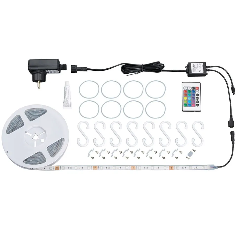 RGB LED-stripe Ora for utendørs bruk inkludert FB, 500 cm