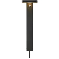 Rica Square LED-gatelampe, kantet