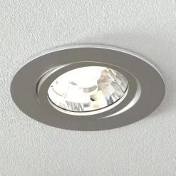 Rico LED innfellingsslampe, 6,5 W, børstet stål