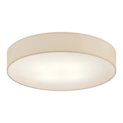 Rondo taklampe, beige Ø 80 cm