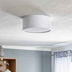 Rondo taklampe, hvit, Ø 30 cm