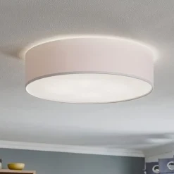 Rondo taklampe, hvit, Ø 50 cm