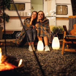 Ruby LED-bordlampe med RGB-fargeskift, Ø 14 cm