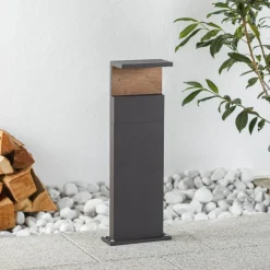 Ruka LED-gangbelysning med treelement, 60 cm