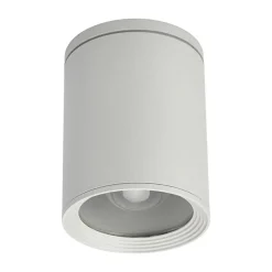 Rund Mianna taklampe i sølvgrå