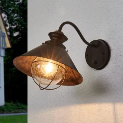 Rustikke Nautica utendørs vegglampe