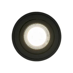 Sabonis Surface downlight, GU10, aluminium, svart