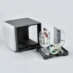 Sarah utendørs LED vegglampe med diffusor