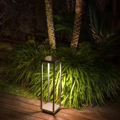 Saura solcelledrevet LED-sokkelbelysning med bevegelsesdetektor