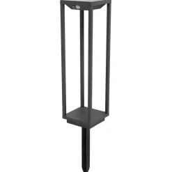 Saura solcelledrevet LED-sokkelbelysning med bevegelsesdetektor