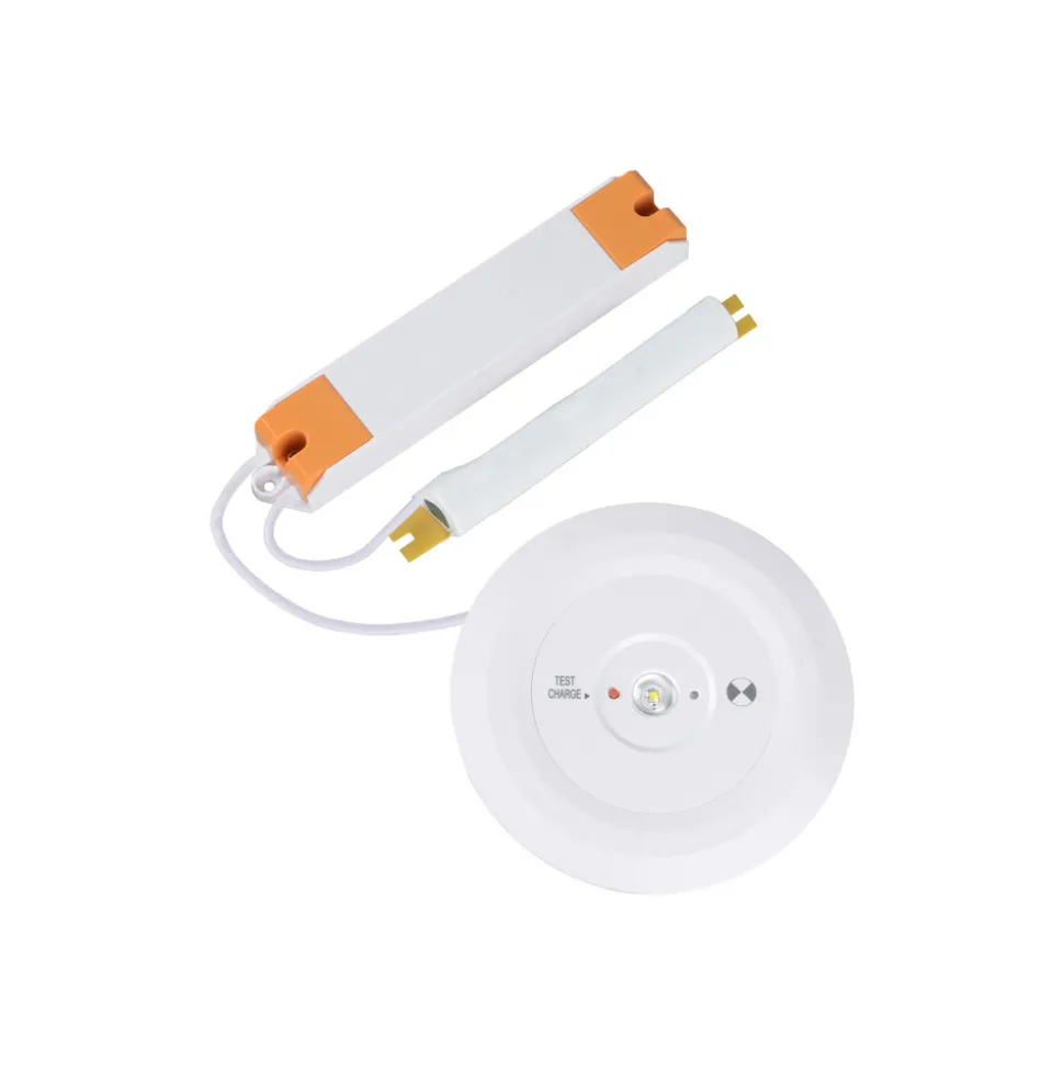 Schleswig innfelt LED-nødlys med oppladbart batteri