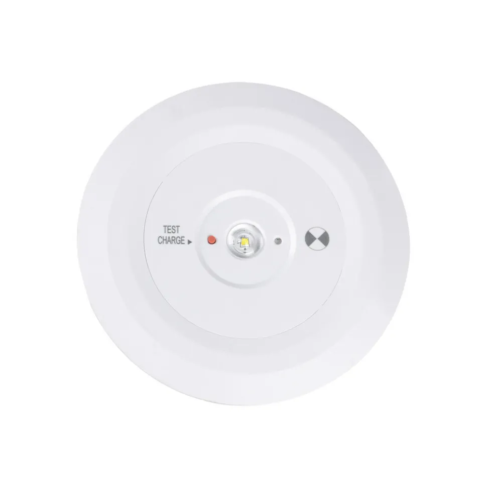 Schleswig innfelt LED-nødlys med oppladbart batteri