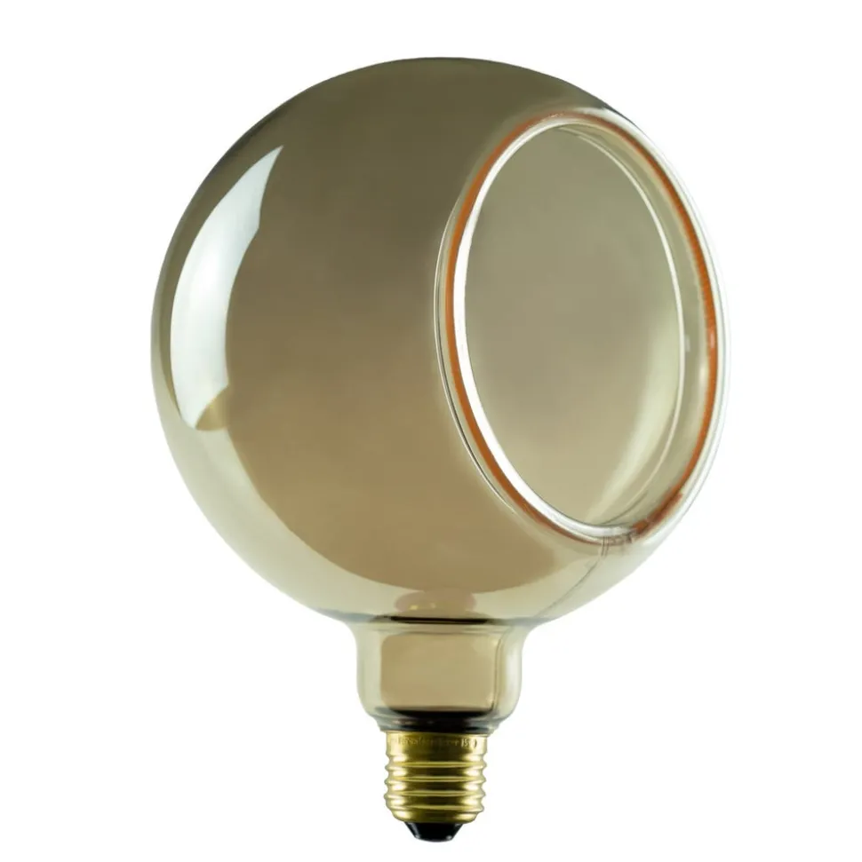 SEGULA flytende LED-globe G150 E27 6W røyk 90°