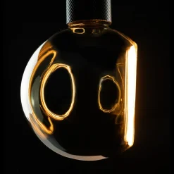 SEGULA flytende LED-globe G150 E27 6W røyk 90°