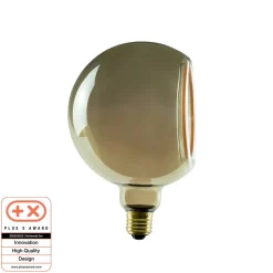SEGULA flytende LED-globe G150 E27 6W røyk 90°