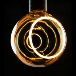 SEGULA flytende LED-globe G150 E27 4,5W gull 90°