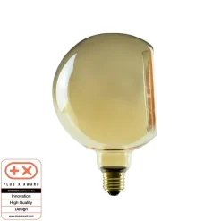 SEGULA flytende LED-globe G150 E27 4,5W gull 90°