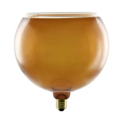 Segula globepære flytende, E27 oransje G200 6 W 922 dimbar