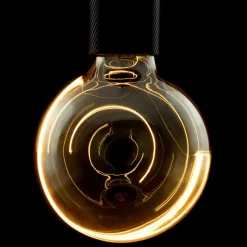 Segula Illusion G125 Crescent vinklet E27 6W smoke