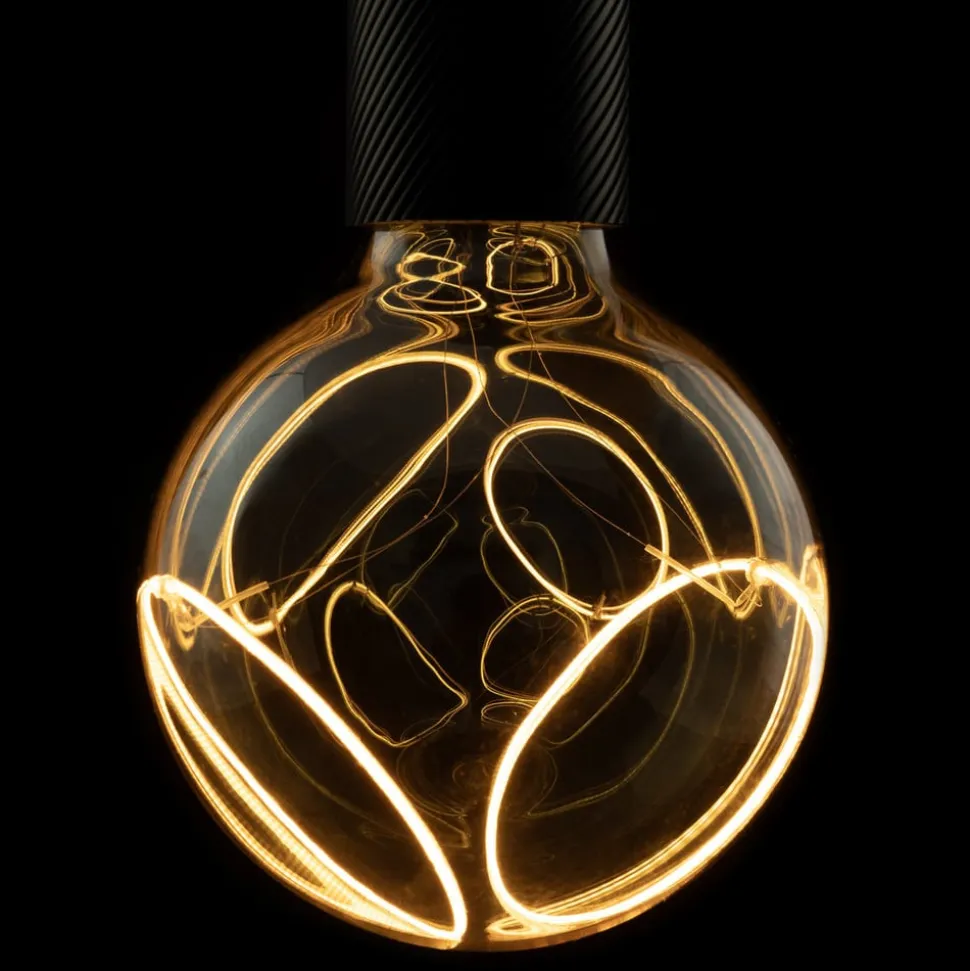 Segula Illusion G125 2Crescent E27 8W dimbar røyk