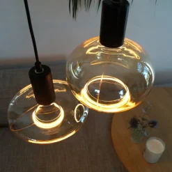 SEGULA LED floating oval E27 4,5W dimbar røyk