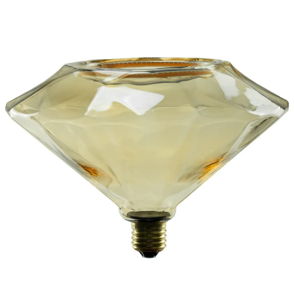 SEGULA LED flytende diamond E27 8 W gull dimbar