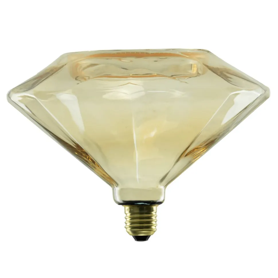 SEGULA LED flytende diamond E27 8 W gull dimbar