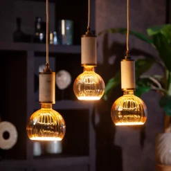 SEGULA LED flytende G125 E27 4W straight gold