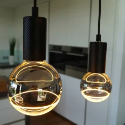 SEGULA LED Illusion G125 E27 5W dim røyk/klar