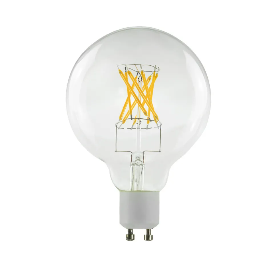 Segula LED-filamentpære GU10 5W G80 Filament dimbar 2,200K