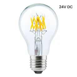 Segula LED-filamentpære 24V DC E27 6W 927 Filament ambient