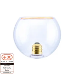 SEGULA LED-globe flytende 125 E27 4,5W klar inside