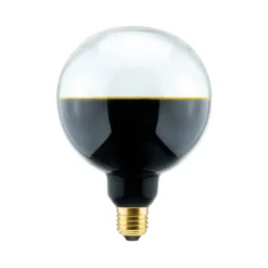 Segula LED-Globe Illusion E27 G125 klar/svart 5W 1900K dimbar