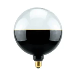 Segula LED-Globe Illusion E27 G190 klar/svart 6W 1900K dimbar