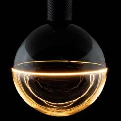 Segula LED-Globe Illusion E27 G190 klar/svart 6W 1900K dimbar