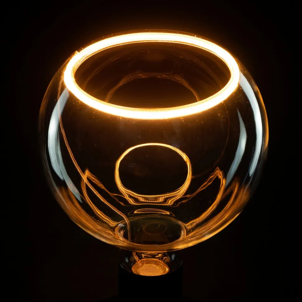 SEGULA LED-globepære flytende G150 E27 4,5W klar