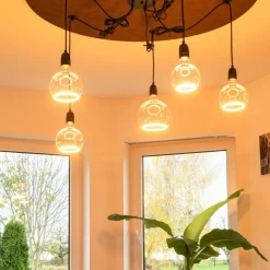 SEGULA LED-globepære flytende G150 E27 4,5W klar