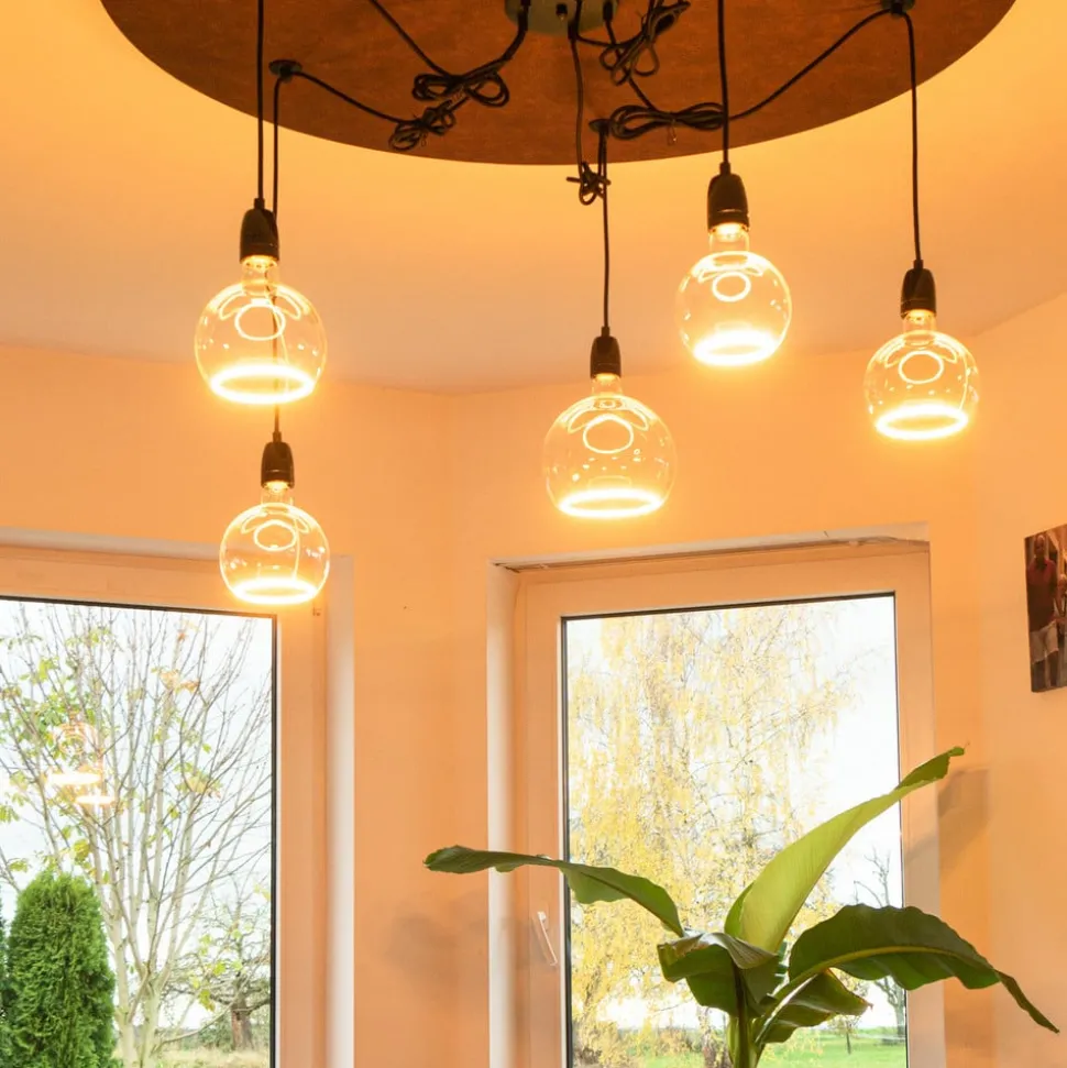 SEGULA LED-globepære flytende G150 E27 4,5W klar