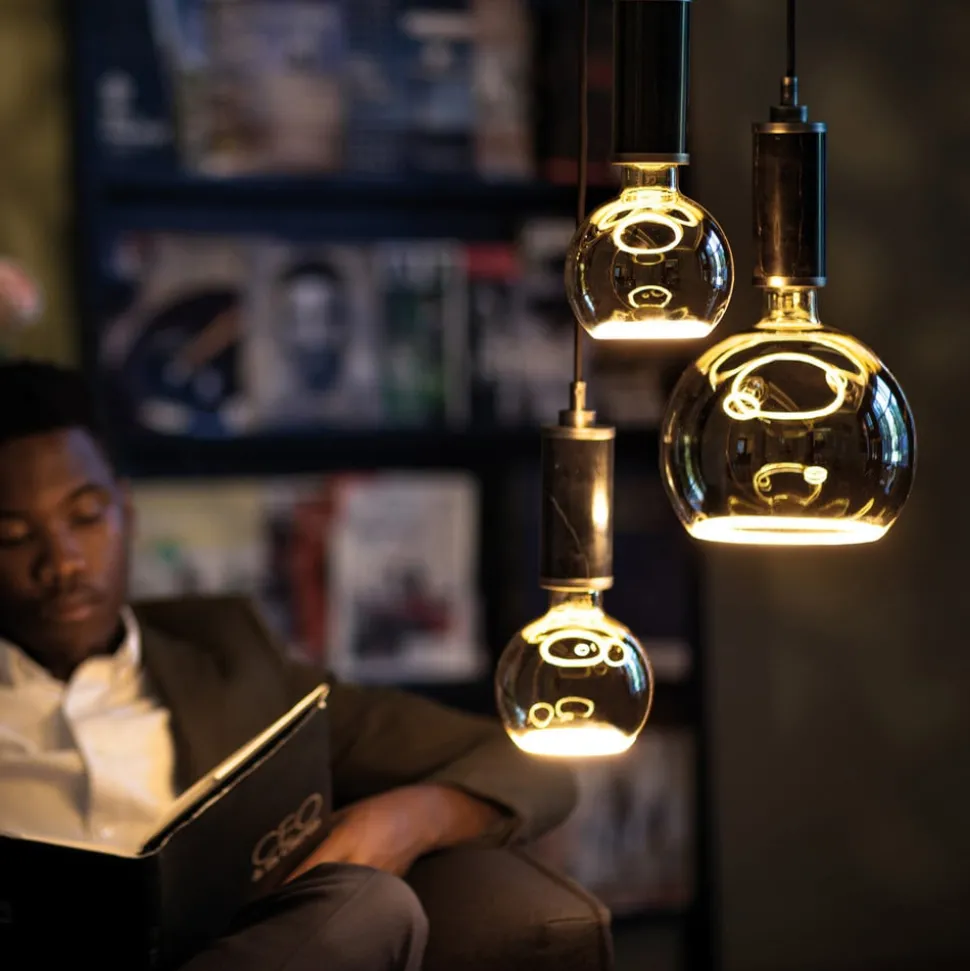 SEGULA LED-globepære flytende G150 E27 4,5W klar