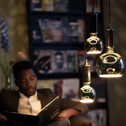 SEGULA LED-globepære flytende G150 E27 4,5W klar