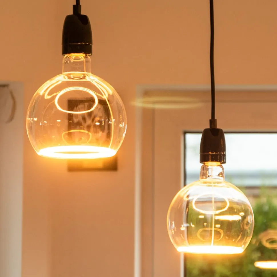 SEGULA LED-globepære flytende G150 E27 4,5W klar