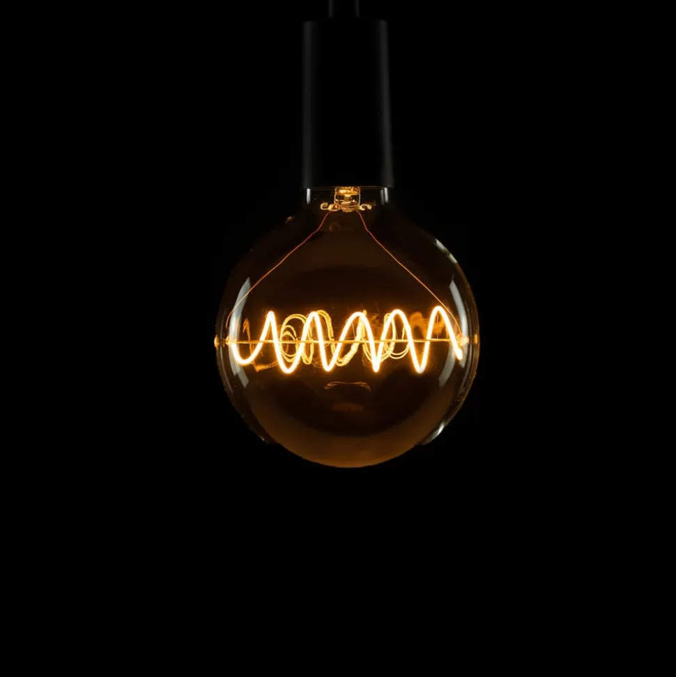 SEGULA LED-globepære G125 E27 7W curved plus, klar