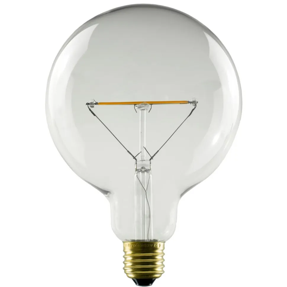 SEGULA LED-globus E27 5W G150 2200K dimbar, klar