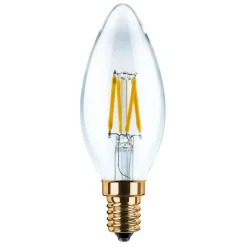 SEGULA LED-mignonpære E14 3W 2 200 K filament klar