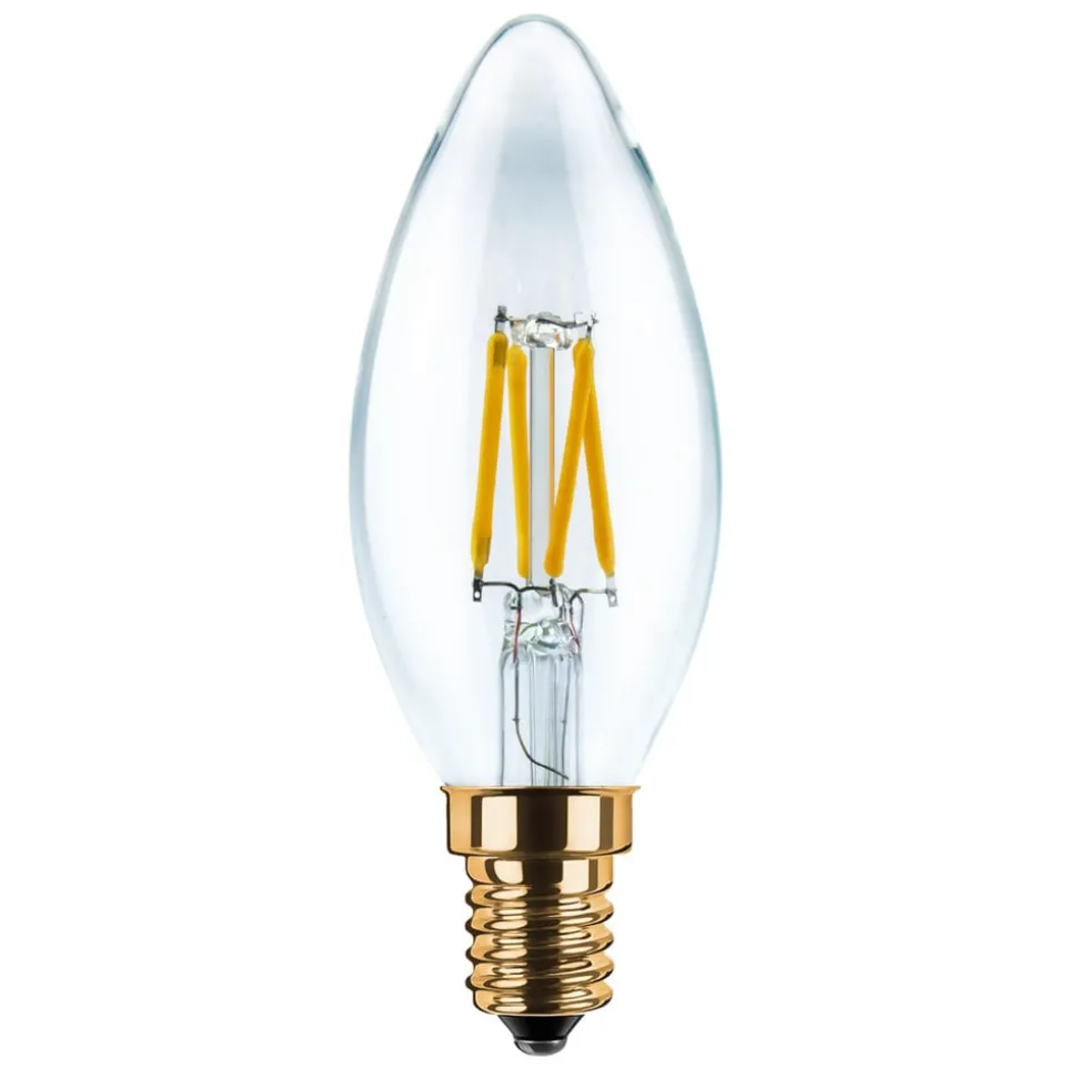 SEGULA LED-mignonpære E14 3W 2 200 K filament klar