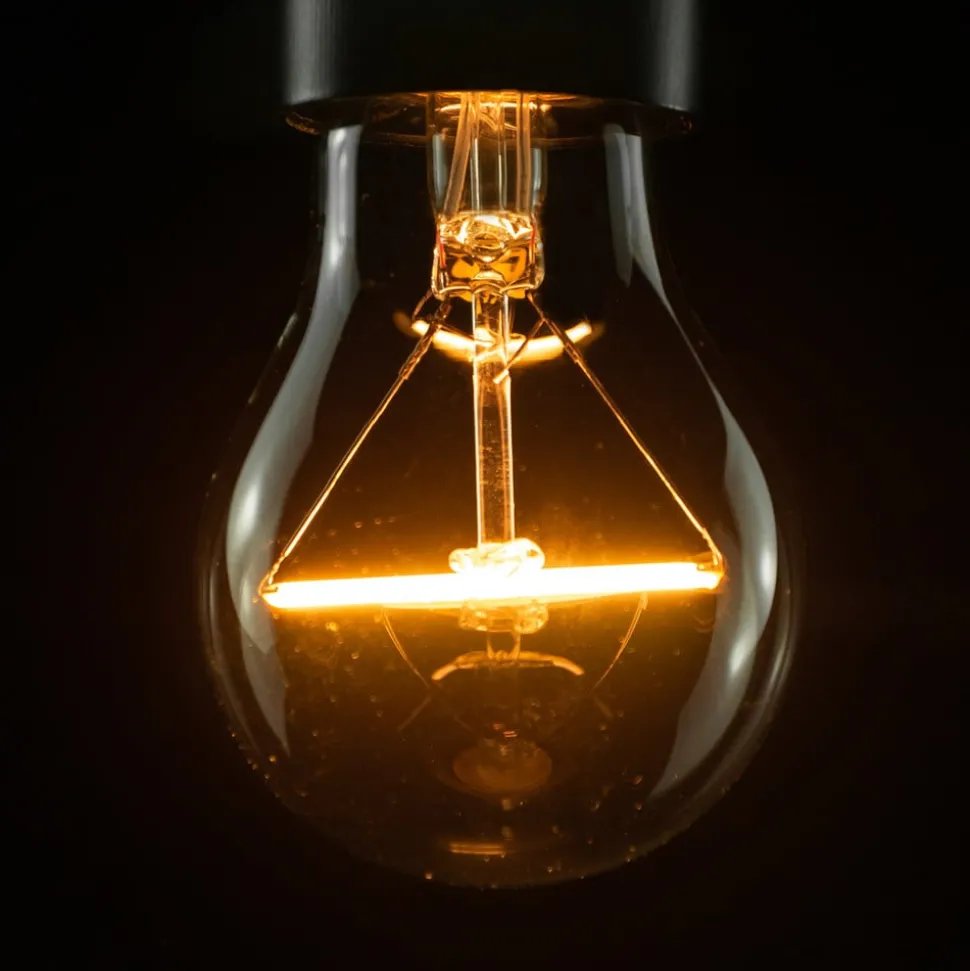 SEGULA LED-pære E27 2,5 W 2 200 K dimbar klar